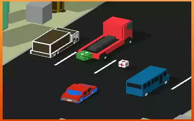 Blocky Traffic Racer  from Chrome web store to be run with OffiDocs Chromium online