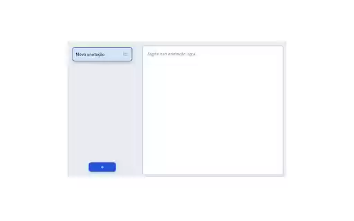 Bloco de Anotações  from Chrome web store to be run with OffiDocs Chromium online