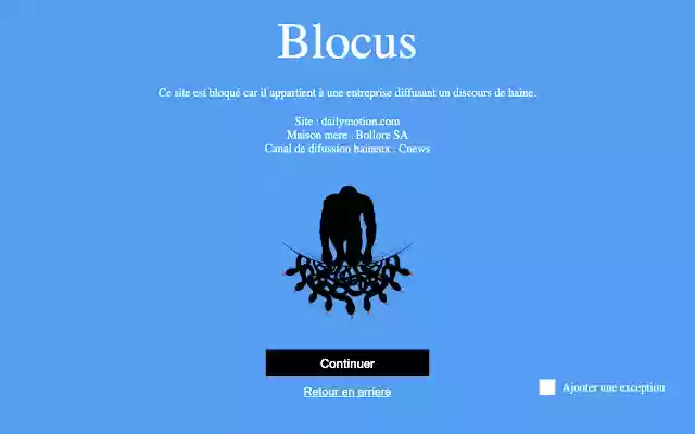 Blocus  from Chrome web store to be run with OffiDocs Chromium online