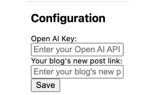 Blog ur GPT Chat  from Chrome web store to be run with OffiDocs Chromium online