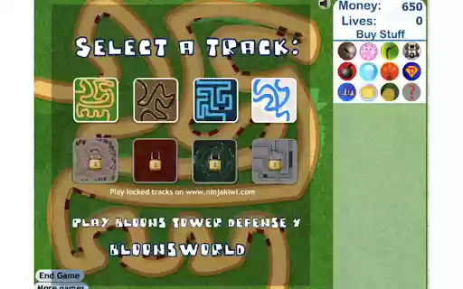 Bloons Tower Defense 3 Game  from Chrome web store to be run with OffiDocs Chromium online