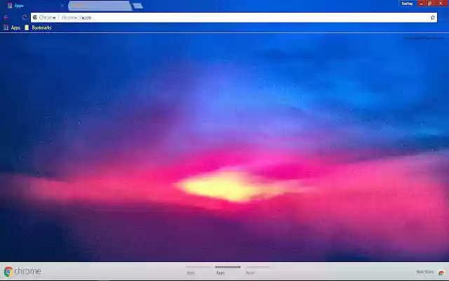 Blue Cloud Pink Red Scenic Sky  from Chrome web store to be run with OffiDocs Chromium online