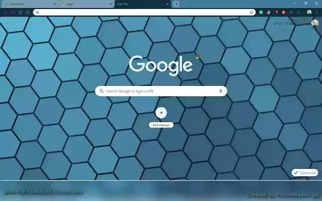Blue Hexagon de la boutique en ligne Chrome sera exécuté avec OffiDocs Chromium en ligne