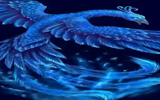 blue phoenix wallpaper  from Chrome web store to be run with OffiDocs Chromium online