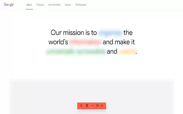 Blurbie Website Blurrer  from Chrome web store to be run with OffiDocs Chromium online