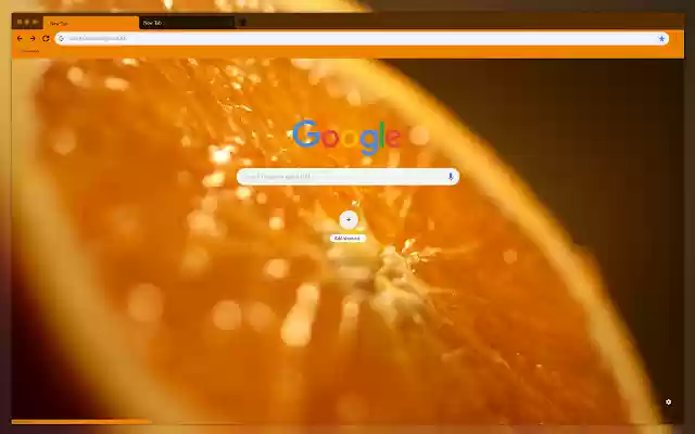 Blurred orange  from Chrome web store to be run with OffiDocs Chromium online