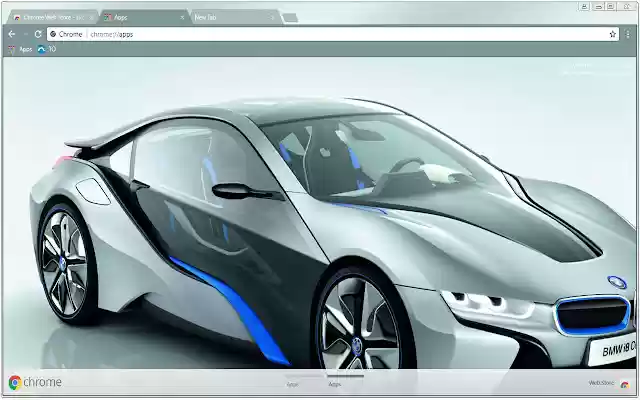 BMW Cool Blue Racing Hero  from Chrome web store to be run with OffiDocs Chromium online