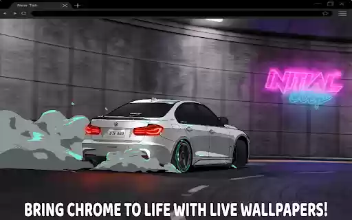 BMW F30 Drifting Live Wallpaper  from Chrome web store to be run with OffiDocs Chromium online