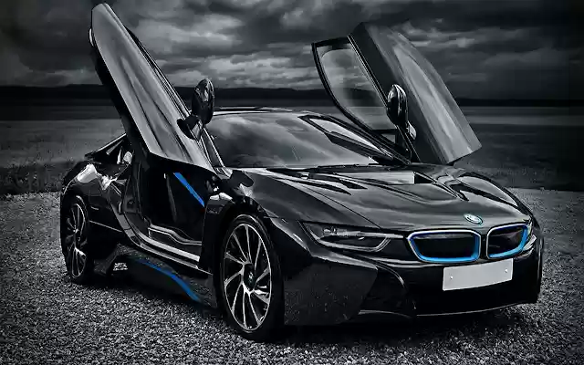 BMW i8 Concept Black  from Chrome web store to be run with OffiDocs Chromium online
