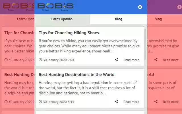 Bobsop Update Lates News from Chrome web store to be run with OffiDocs Chromium online Bobsop Update Lates News from Chrome web store to be run with OffiDocs Chromium online