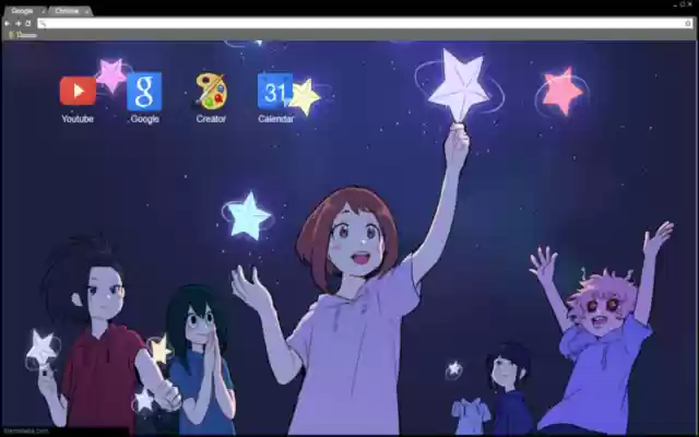 boku no hero academia  from Chrome web store to be run with OffiDocs Chromium online