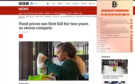 BOLDering  from Chrome web store to be run with OffiDocs Chromium online