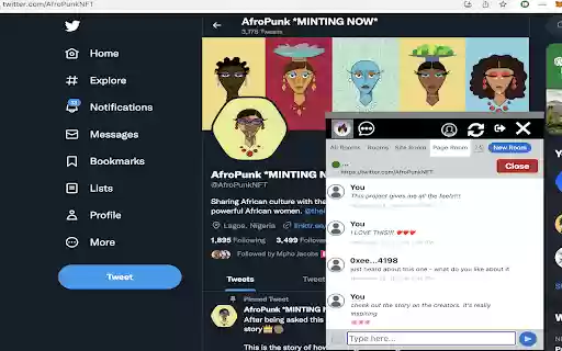 Bonfires  from Chrome web store to be run with OffiDocs Chromium online
