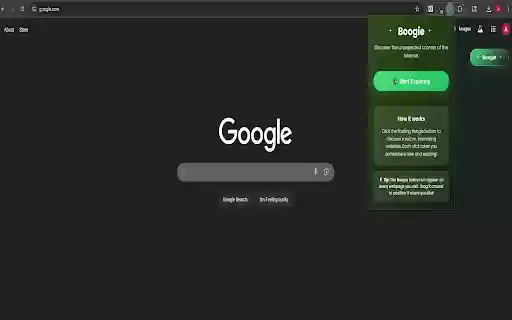 Boogie A Unique Way to Surf The Web  from Chrome web store to be run with OffiDocs Chromium online