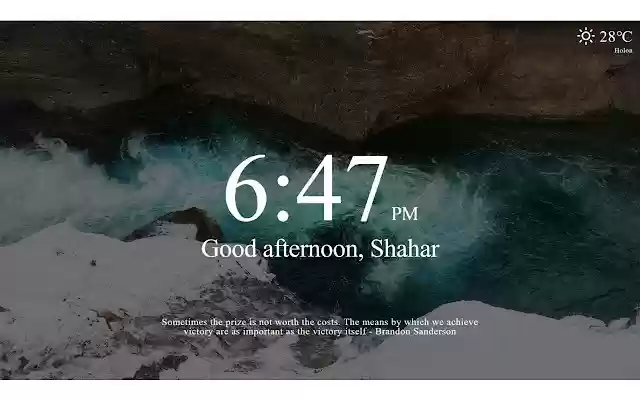 Book Inspiration Tab  from Chrome web store to be run with OffiDocs Chromium online