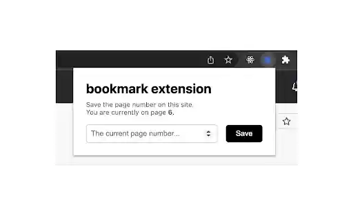 bookmark chrome extension  from Chrome web store to be run with OffiDocs Chromium online