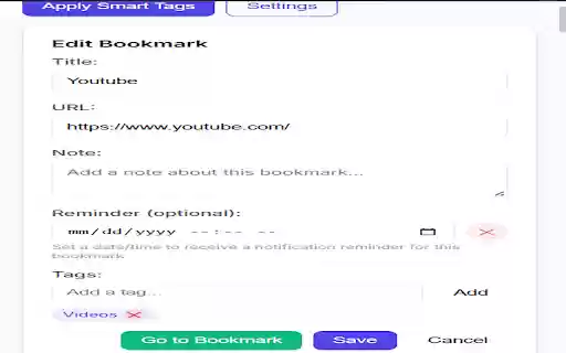 Bookmark Enhancer  from Chrome web store to be run with OffiDocs Chromium online
