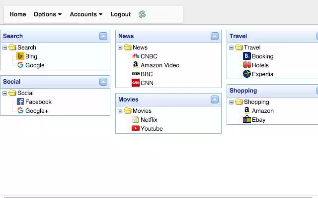 ที่คั่นหน้าจาก Chrome เว็บสโตร์ที่จะเรียกใช้ด้วย OffiDocs Chromium ออนไลน์