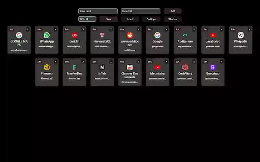 Bookmark Manager DashTab from Chrome web store to be run with OffiDocs Chromium online Bookmark Manager DashTab from Chrome web store to be run with OffiDocs Chromium online