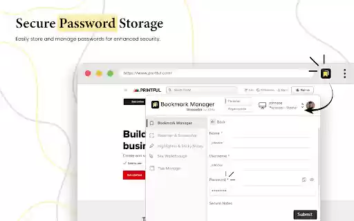 Bookmark Manager | Sitespedia Web Clipper to Save, and Organize Anything  from Chrome web store to be run with OffiDocs Chromium online