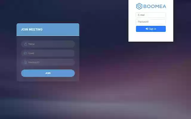 BOOMEA Meetings Plugin  from Chrome web store to be run with OffiDocs Chromium online