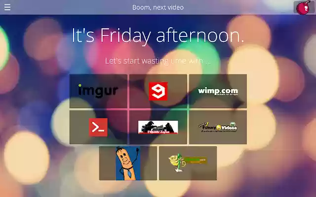 Boom, next video! from Chrome web store to be run with OffiDocs Chromium online Boom, next video! from Chrome web store to be run with OffiDocs Chromium online