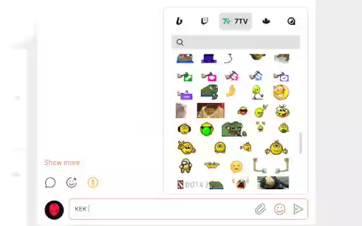 Boosty Emotes from Chrome web store to be run with OffiDocs Chromium online Boosty Emotes from Chrome web store to be run with OffiDocs Chromium online