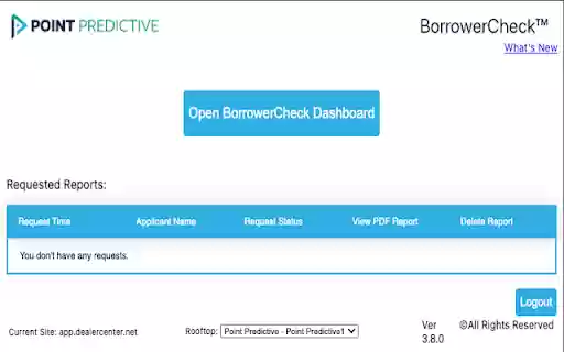 BorrowerCheck Extensions DealerTrack  from Chrome web store to be run with OffiDocs Chromium online