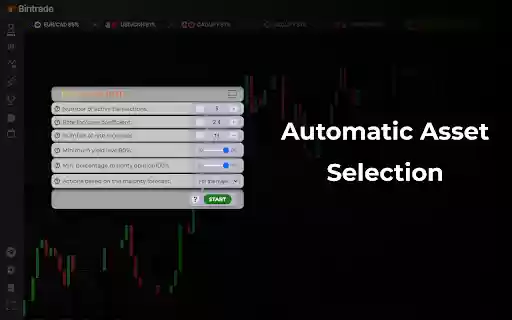 Bot BinTrade  from Chrome web store to be run with OffiDocs Chromium online