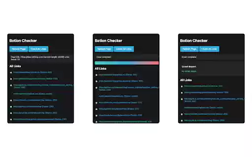 Botion Checker  from Chrome web store to be run with OffiDocs Chromium online