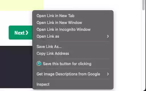 Bottom Button Clicker  from Chrome web store to be run with OffiDocs Chromium online