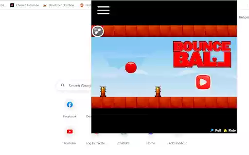 Bounce Ball Game from Chrome web store to be run with OffiDocs Chromium online Bounce Ball Game from Chrome web store to be run with OffiDocs Chromium online