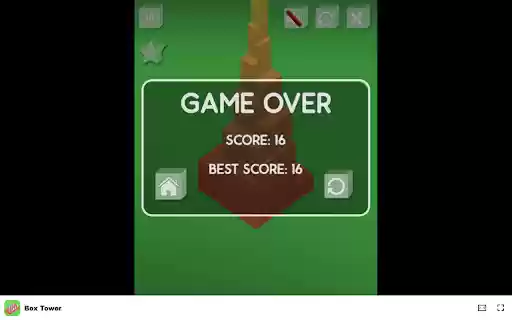 Box Tower Game Stack blocks precisely to build the tallest tower!  from Chrome web store to be run with OffiDocs Chromium online