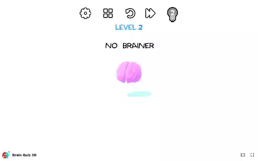Brain Quiz 3D Game Test your logic with entertaining puzzles!  from Chrome web store to be run with OffiDocs Chromium online