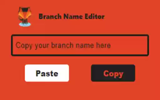 Branch Name Extension  from Chrome web store to be run with OffiDocs Chromium online