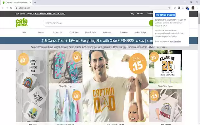 Breachd!  from Chrome web store to be run with OffiDocs Chromium online