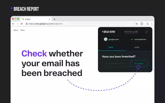 Breach Report  from Chrome web store to be run with OffiDocs Chromium online
