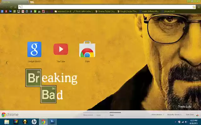 Breaking Bad Theme  from Chrome web store to be run with OffiDocs Chromium online