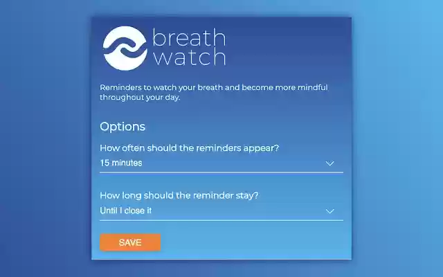 BreathWatch  from Chrome web store to be run with OffiDocs Chromium online