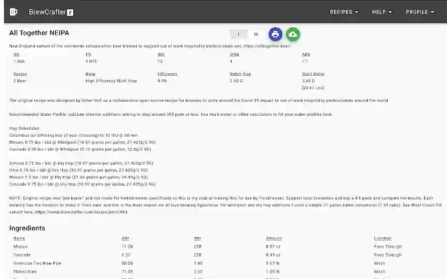 BrewCrafter Push to Z  from Chrome web store to be run with OffiDocs Chromium online
