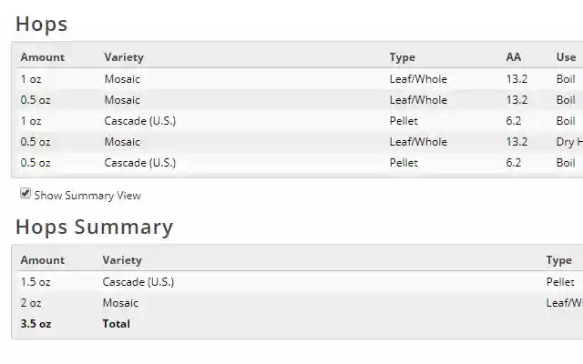 Brewers Friend Hop Total from Chrome web store to be run with OffiDocs Chromium online Brewers Friend Hop Total from Chrome web store to be run with OffiDocs Chromium online