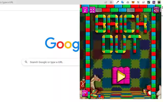 Game Brick Out dari toko web Chrome untuk dijalankan dengan OffiDocs Chromium online