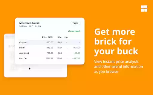 BrickSense Grow Your Collection  from Chrome web store to be run with OffiDocs Chromium online