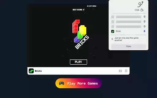 Bricks Game Elevate Your Puzzle Skills with Dynamic Mechanics!  from Chrome web store to be run with OffiDocs Chromium online