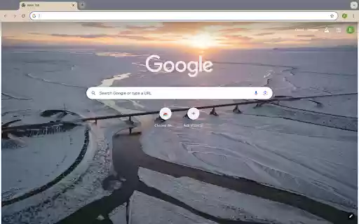 bridge and snow  from Chrome web store to be run with OffiDocs Chromium online