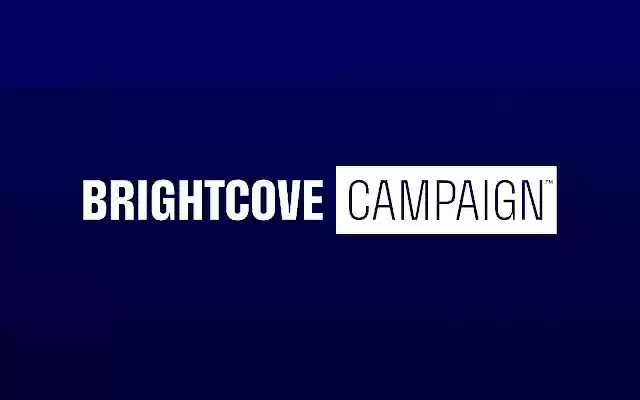 Brightcove Campaign  from Chrome web store to be run with OffiDocs Chromium online