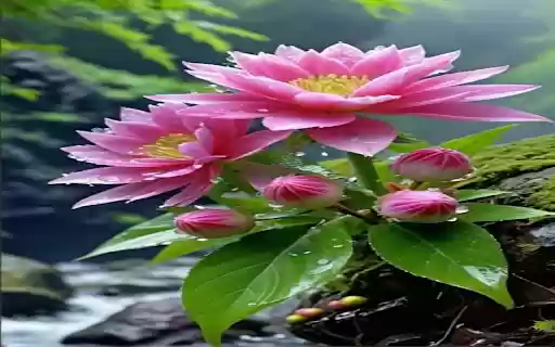 Bright rose wallpaper  from Chrome web store to be run with OffiDocs Chromium online