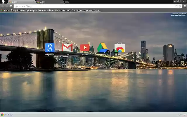 Brooklyn Bridge City Lights Full HD Axlg  from Chrome web store to be run with OffiDocs Chromium online