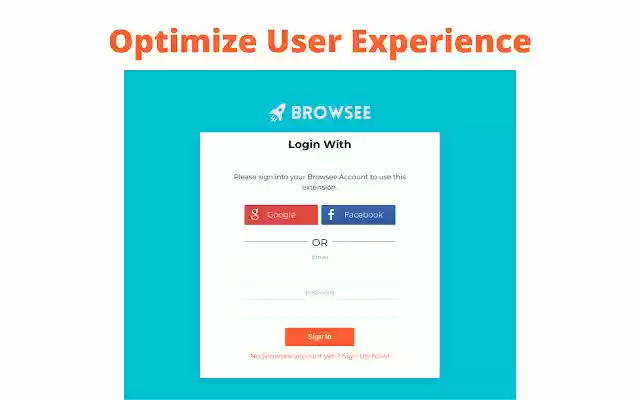 Browsee Analytics  from Chrome web store to be run with OffiDocs Chromium online