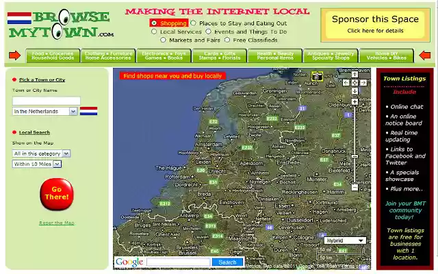 BrowseMyTown Netherlands from Chrome web store to be run with OffiDocs Chromium online BrowseMyTown Netherlands from Chrome web store to be run with OffiDocs Chromium online